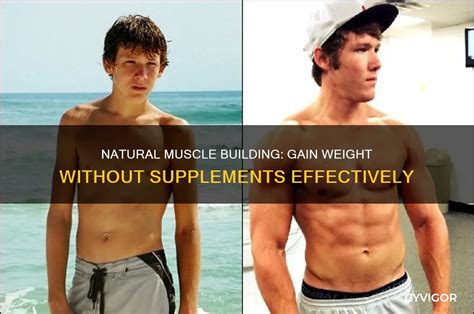 Weight Gain Without Supplements
