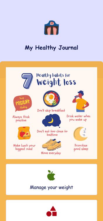 Weight Loss Journal App