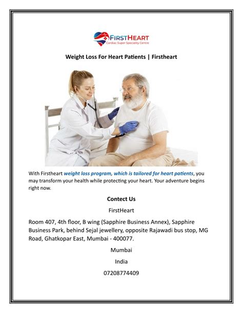 Weight Loss Programs For Heart Patients