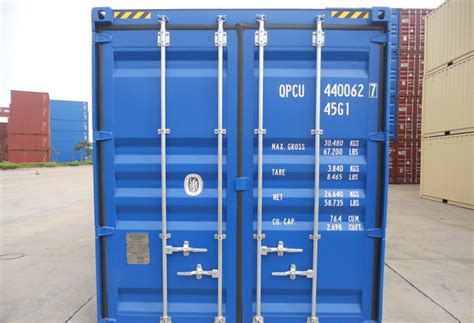 weight of 40 foot shipping container