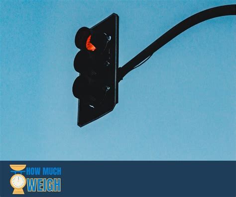 weight of a traffic light