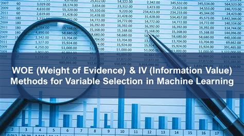Weight Of Evidence In Machine Learning