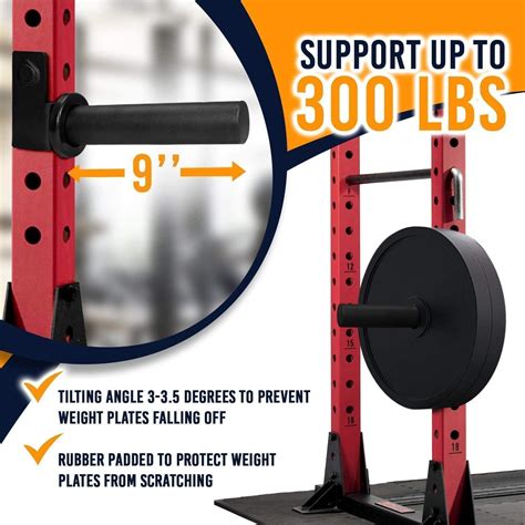 Weight Plate Holder Rack Attachment