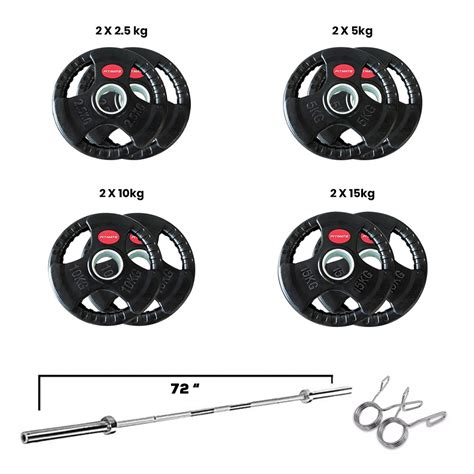 Weight Plate Set Olympic Bar