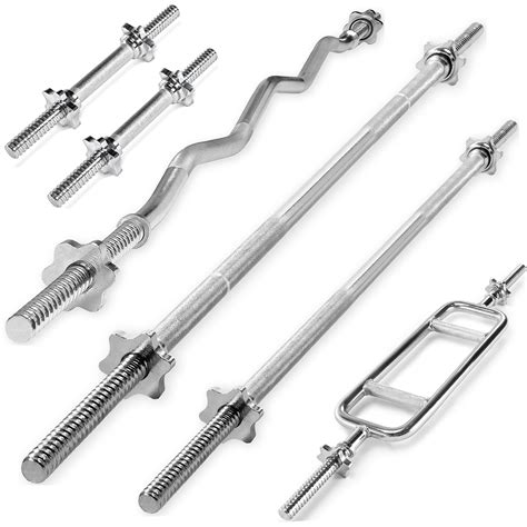 Weight Training Bars Types