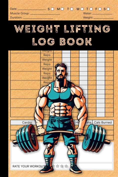 Weight Training Log Book