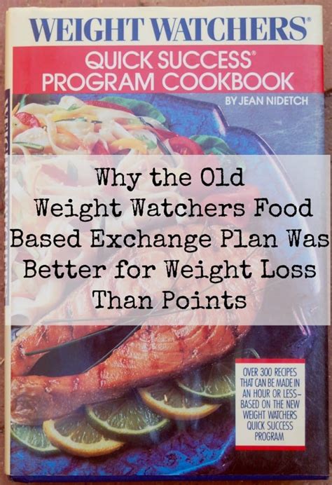 Weight Watchers Exchange Program