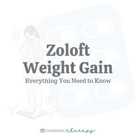Weight Zoloft
