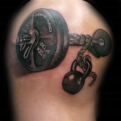 Incredible Weightlifting Tattoo Designs Ideas