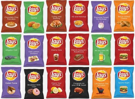 Weird Chip Flavors Meme