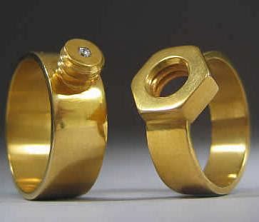 24+ Weird Wedding Rings