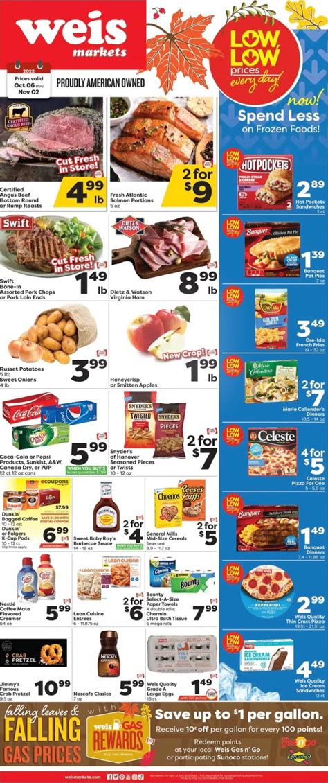 weis ad for this week