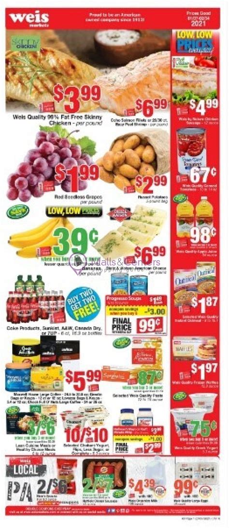 weis flyer for this week