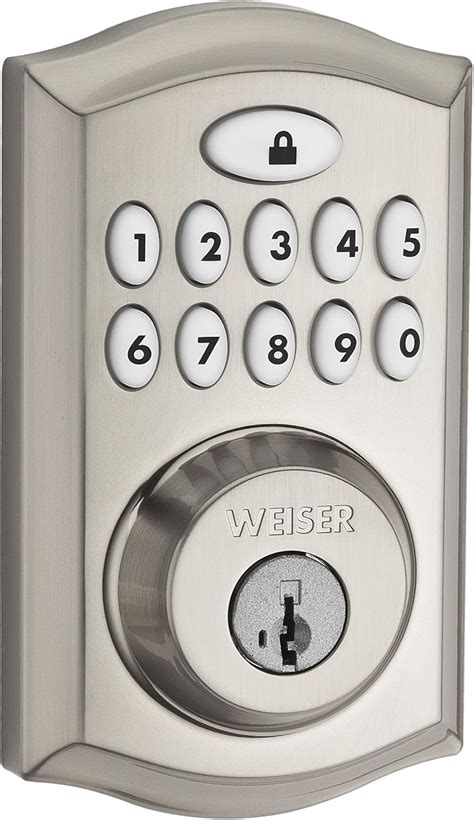 weiser keypad lock master code