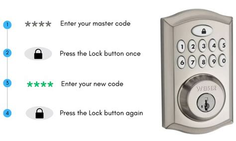weiser lock reset master code