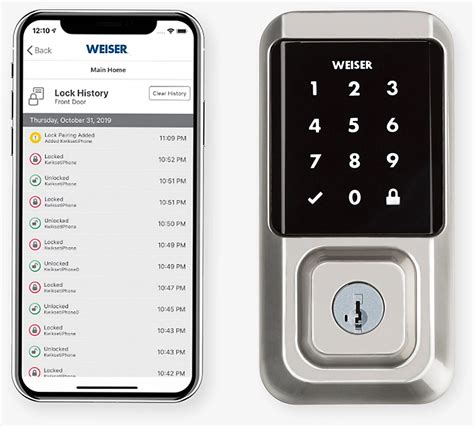 weiser smart lock programming