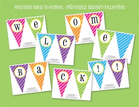 Welcome Back Cards Printable