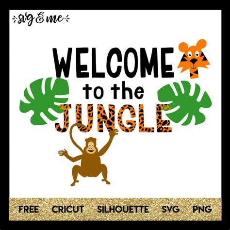 welcome to the jungle svg