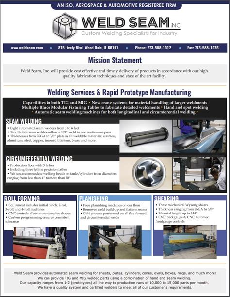 Weld Seam Inc