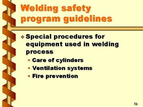 Welding Safety Program