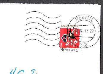 welke postzegel op brief