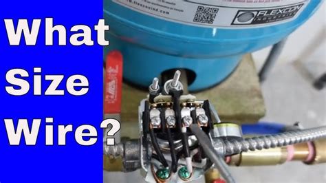 Well Pump Wire Size Wiring Submersible Schematic