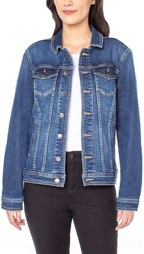 well worn denim jacket