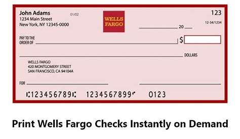 How To Fill Out A Wells Fargo Check / Http Www Culturalorientation Net