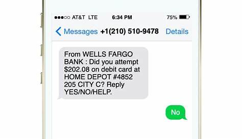 Latest Wells Fargo Text Message SCAMS To All Apple iPhone Users! 2 6