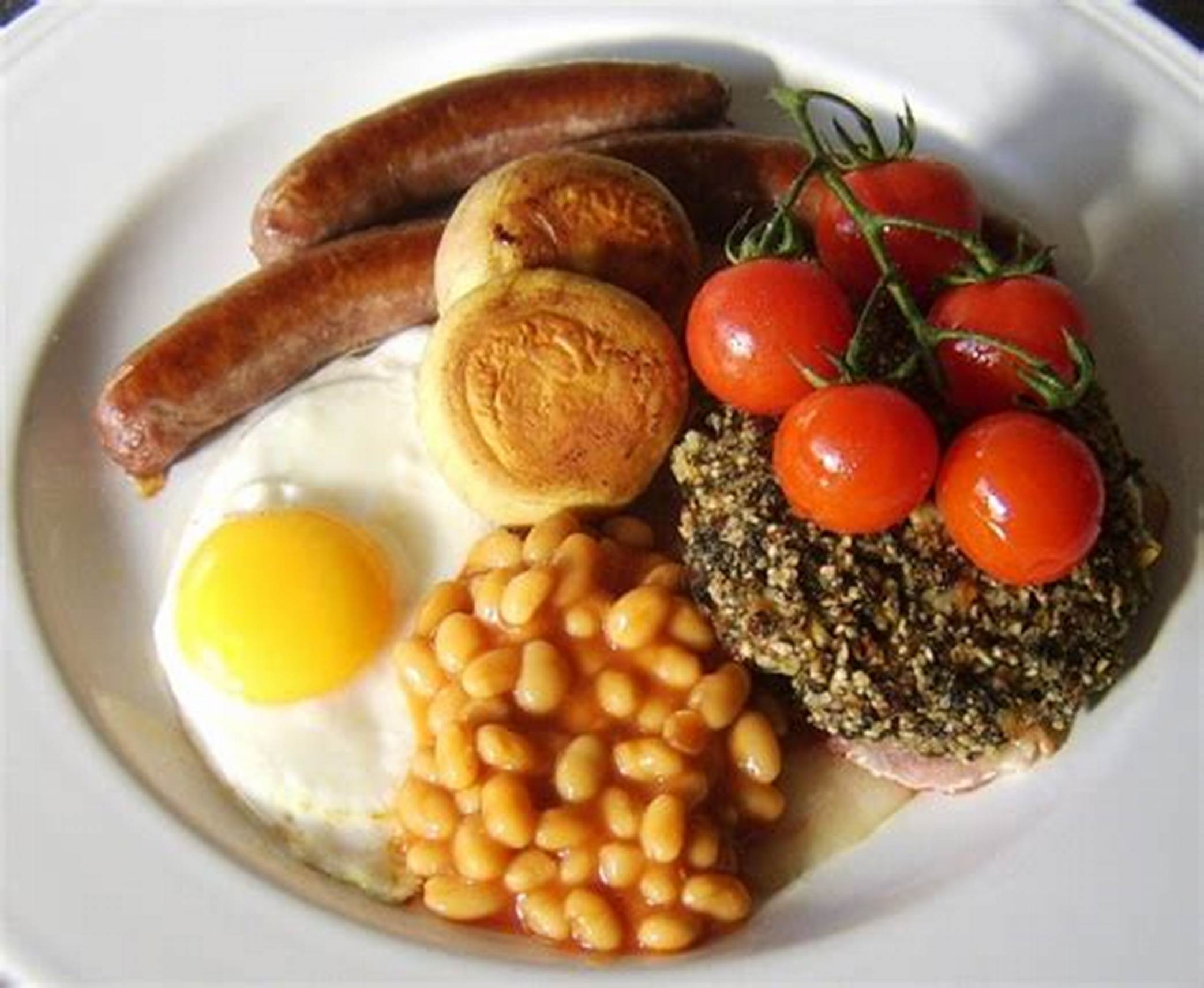 A delicious Welsh breakfast