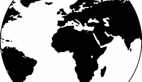 Around The World Clipart Black And White | Clipart Panda - Free Clipart