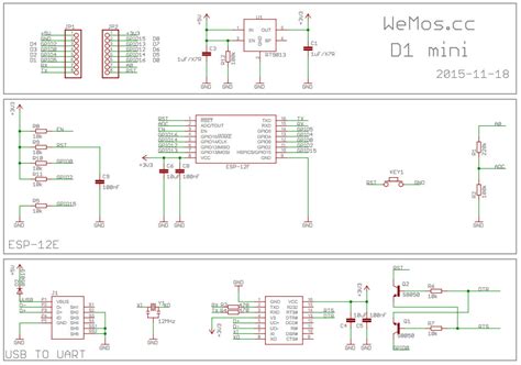 wemos d1 r2 schematic