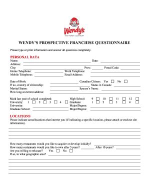 Wendy S Printable Application