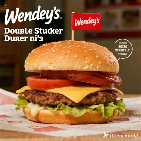 wendys double stack nutrition
