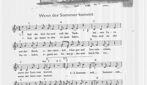 Wenn der Sommer kommt (A Summer Place) – Singpartitur Männerchor 4