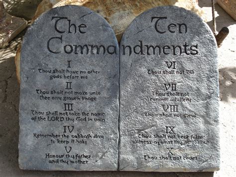 were there laws before the ten commandments