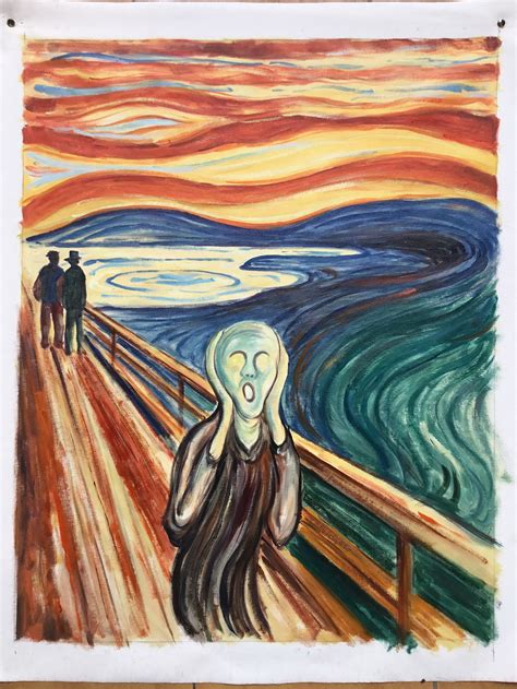 werk von edvard munch der