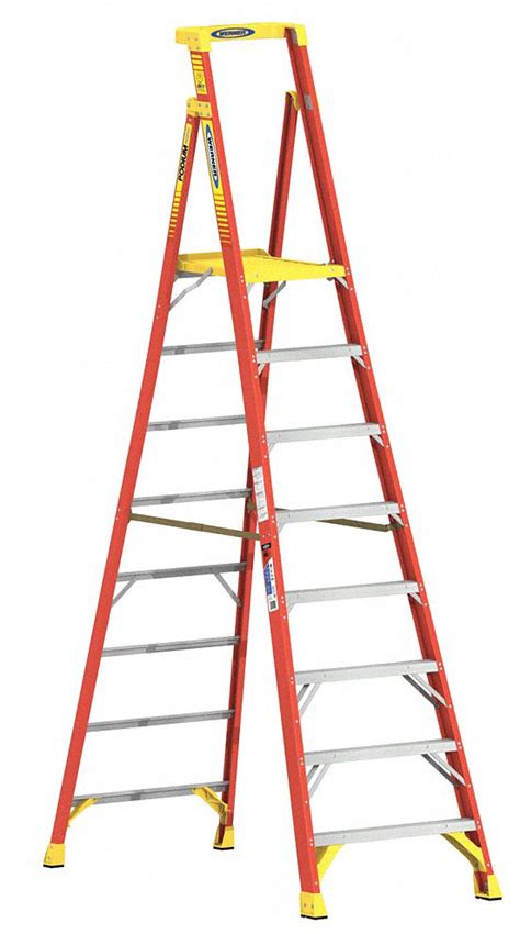 werner 8 ft podium ladder