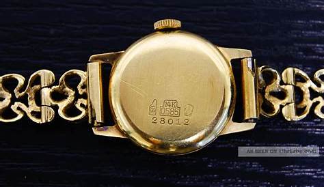Gold Damenuhr 585 14k Echtgold Armbanduhr Goldarmband Schmuck