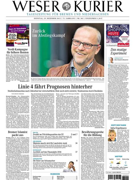 weser kurier bremen heute