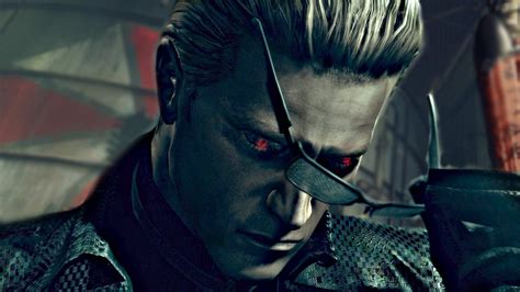 wesker resident evil eyes lore