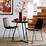 46 OFF West Elm West Elm Leather Slope Dining Chairs / Chairs