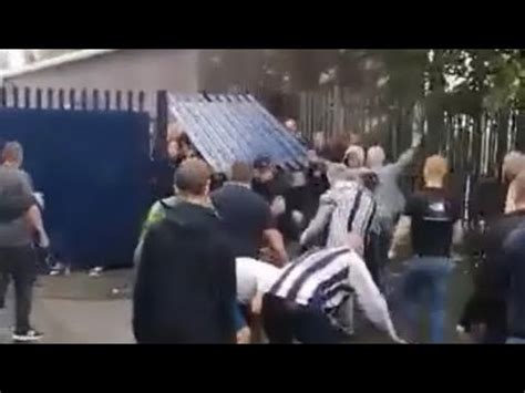 west brom v millwall trouble
