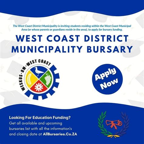 west coast district municipality bursary