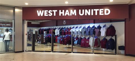 west ham united football club shop london