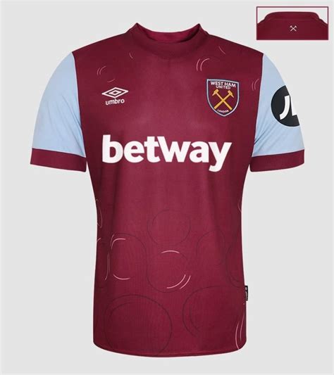 west ham united kit 2023/24