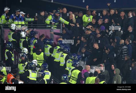 west ham v anderlecht trouble