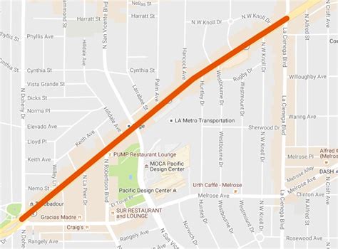 west hollywood halloween parade route