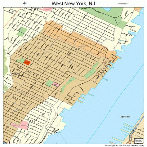 west new york nj tax map