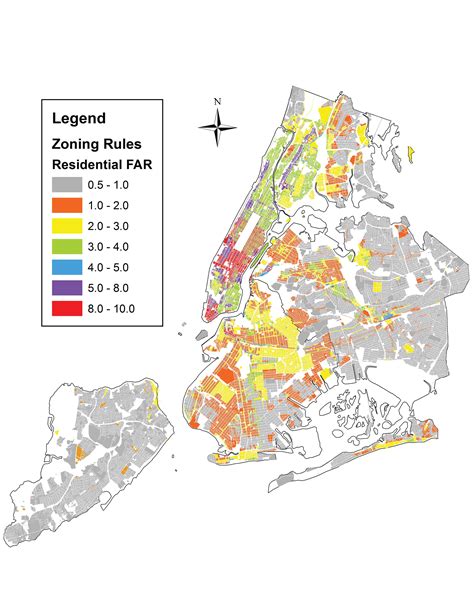 west new york zoning map